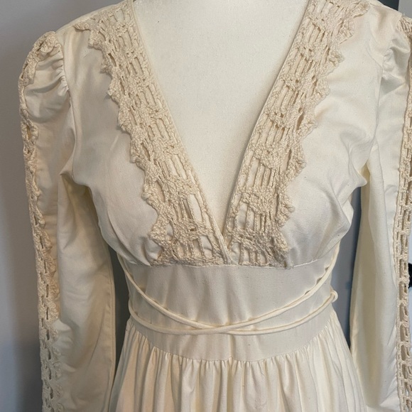 Vintage Gunne Sax maxi dress 1970s size 5 - Picture 3 of 16